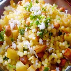 Fresh Sabudana Khichdi - Sabudana Potato Peanuts 500g | Ready to Eat Sealed Pouch Savory Taste