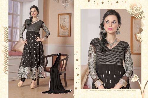 Black salwar suit