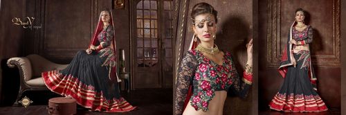 Exclusive black lehenga choli