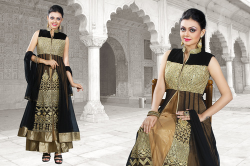 Jacket Pattern Anarkali Suit