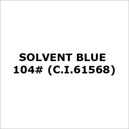 Solvent Blue 104 