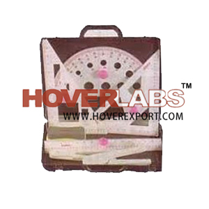 Black Board Geometrical Instrument Box
