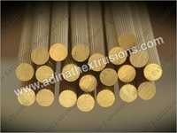 Brass Extruded Knurled Rod
