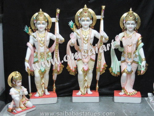 Marble Ramdarbar Statues