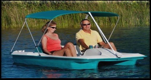 2 Seater HDPE Pedal Boat