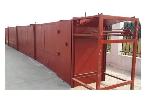 Charcoal Briquette Mesh Type Dryer - 8000x1050x1350 mm, 11 kW | Continuous Multi-Layer Drying, Electric/Steam Heating, 2500-3000 kg/h Capacity