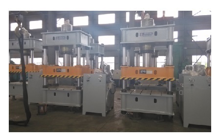 Single action sheet drawing hydraulic press machine