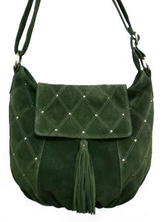 Suede Leather Hand Bag