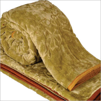 Mink Blankets - Mink Fleece, Various Sizes, Olive Green | Soft Texture, Maximum Warmth, Seamless Stitching, Double Layered