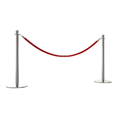 Classic Rope Post in Stainless Steel