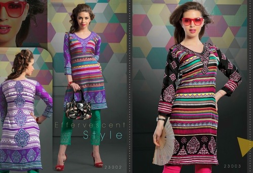 CHANDERI SALWAR SUIT