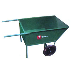 Metal Double Wheel Barrow