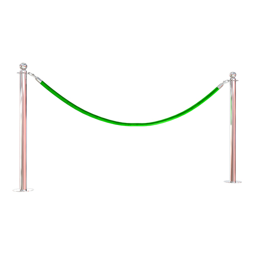 Classic Rope Post - Floor Mount