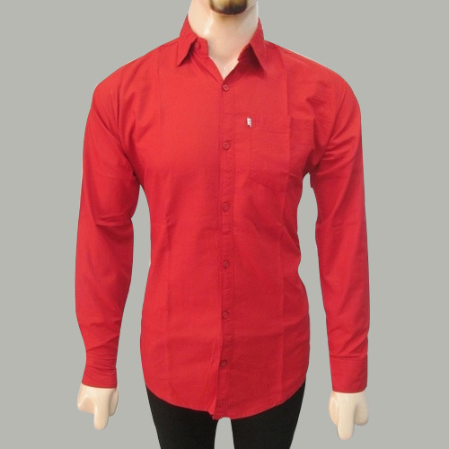 Cotton Plain Shirt
