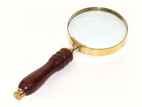 Magnifying Glass Wooden Handle