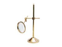 Solid Brass Adjustable Stand Magnifier
