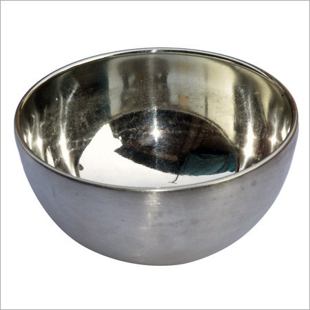 Steel-Snack-Bowl - Stainless Steel 150mm Diameter, 75mm Height | FDA Compliant, Durable, Stackable, Polished Finish