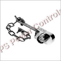 Interlock With Chain Bolt - Steel, 10mm Bolt Diameter, 100mm Chain Length | Easy Alignment, Free Movement, Chrome Finish