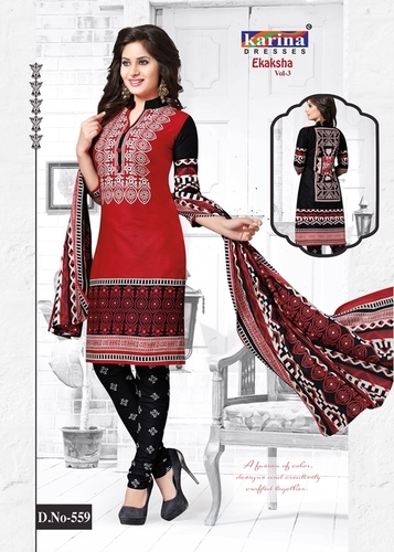 Designer Cotton Salwar Kameez