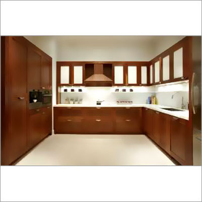 Wooden Modular Kitchen Furniture