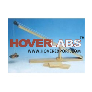 COMBINED INCLINED PLANE AND FRICTION SLIDE APPARATUS - Wood and Metal, 60x30x15 cm, Beige | Physics Learning, Friction Study, Easy Assembly