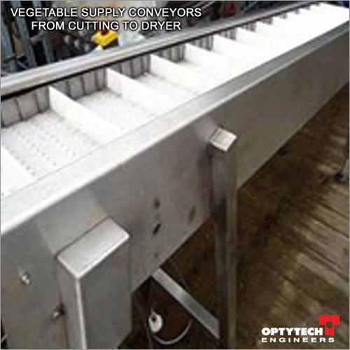Vegetable Supply Conveyors From Cutting To Dryer By OPTYTECH ENGINEERS