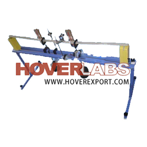 Deflection of Beam Apparatus - Steel Aluminum, 1000x500x100mm | Beam Deflection, Load Measurement, Easy Setup, Precise Results
