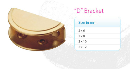 Brass D Bracket