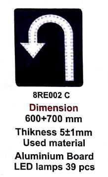 Chevron Road Signs