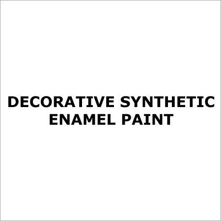 Decorative Synthetic Enamel Paint