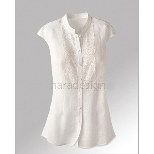 White Summer Girls Tops
