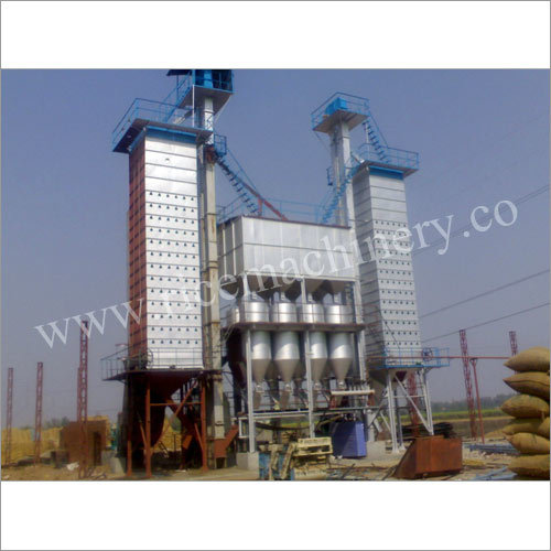 Semi-Automatic Paddy Steaming Plant