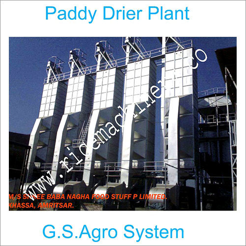 Semi-Automatic Paddy Drier Plant