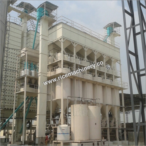 Paddy Parboiling Plant - Mild Steel, Semi-Automatic, 220-240 Volt | White Color, Human Machine Interface Control, 1 Year Warranty