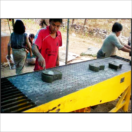 Concrete Flooring Tile Or Paving Block Making Machine