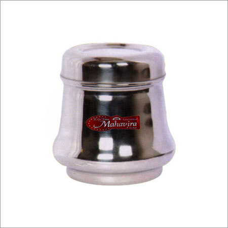 Steel Kitchen Rajwadi Storage Container