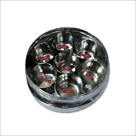 Steel Spice Box
