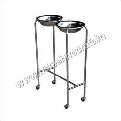 Steel Double Basin Stand