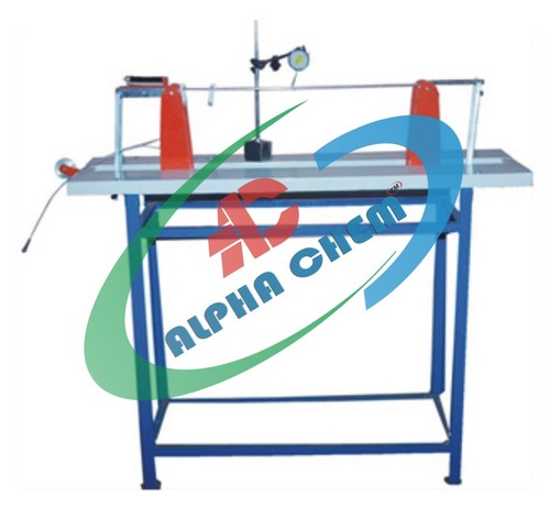 Deflection of Beam Apparatus