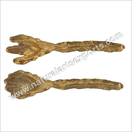 Feather Salad Server Set