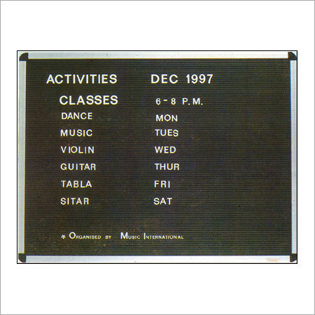 Lettre Boards