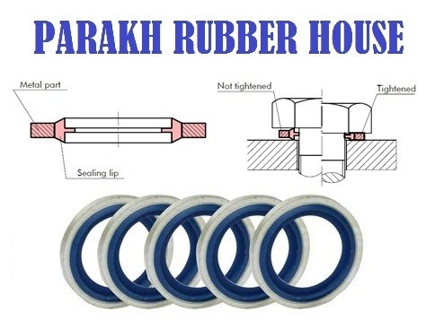 Self Centered Bonded Seal (Dowty Seal By PARAKH RUBBER HOUSE