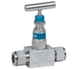 NEEDLE VALVES SCREWED BONNET DESIGN DOUBLE FERRULE