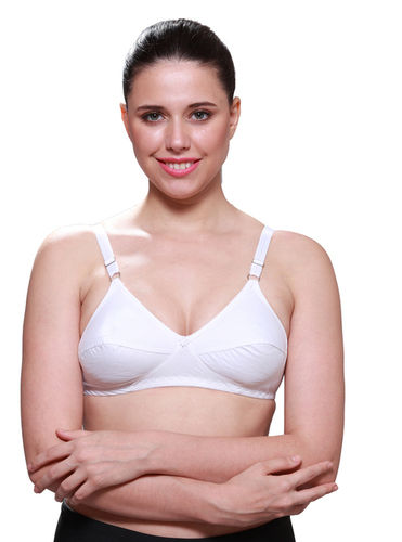 White Cotton Bra (Jaya)