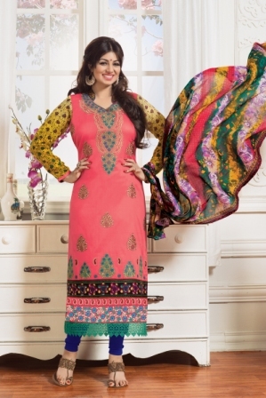 Casual Salwar Suit Decoration Material: Lace