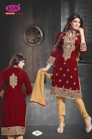 Exclusive Salwar Suits (Rutba Velvet)