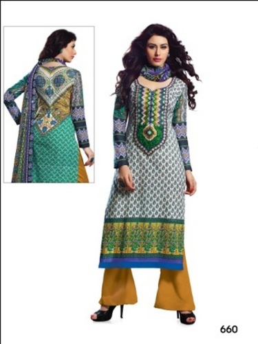 Multi Color Stylish Dress Material