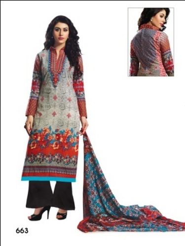 Multi Color Women Dress Materials