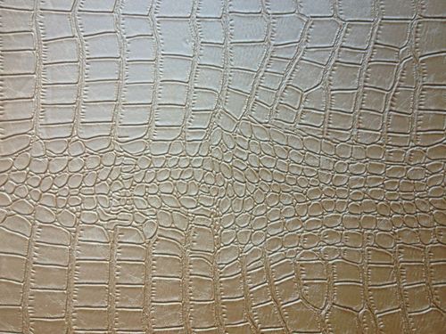 Crocodile Embossed Leather