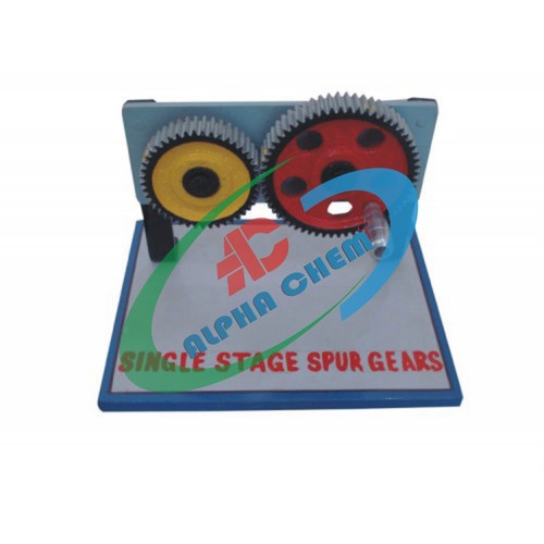 Single Stage Spur Gears with Intermediate